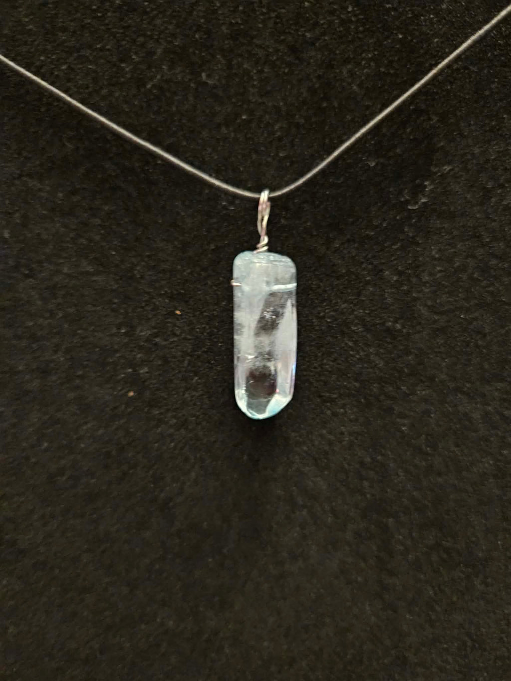 Blue crystal Necklace
