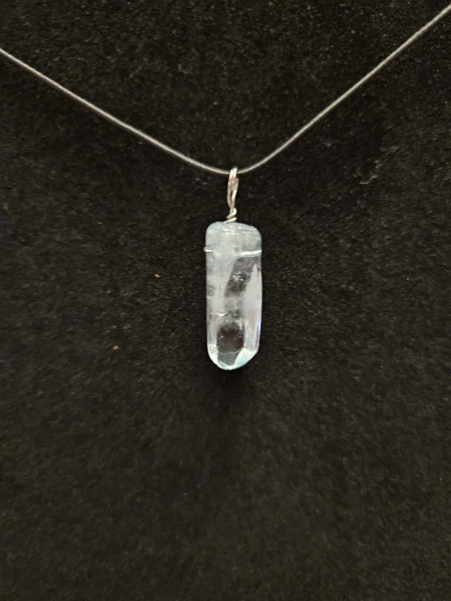 Blue crystal Necklace